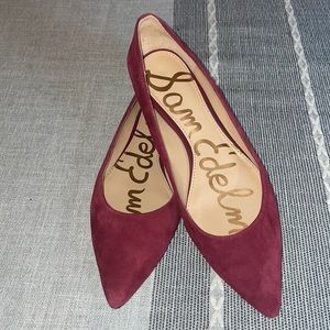 Sam Edelman suede flats